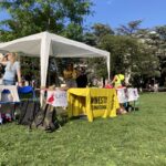 LEFÖ und Amnesty International Österreich Infotische