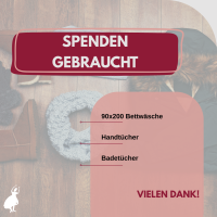 Spenden gebraucht!