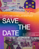 Retro Gradient Save the Date Birthday Instagram Post